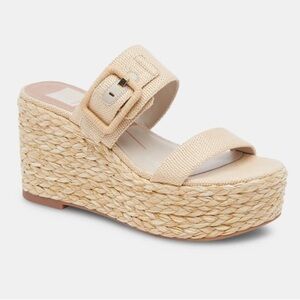 Dolce Vita Natural Thorin beige Wedge Sandals
